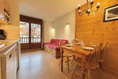 Image de Appartement 2 pièces à Flumet - 4 pers, piscine, animaux admis