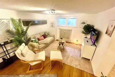 Image de Cozy basement apartment right next to Homburg University Hospital