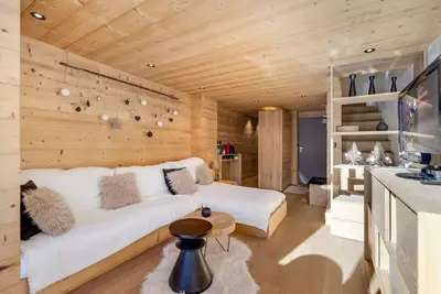 Image de T4 duplex cosy à Tignes, 6 pers, skis aux pieds