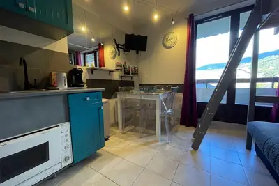 Image de Studio familial au cœur de Samoëns avec balcon et wifi