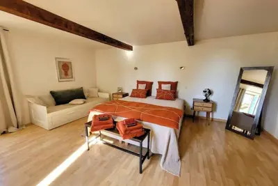 Image de La Colline Gersoise, belle maison gasconne en pierre-Piscine privée-Sauna-Vue 360