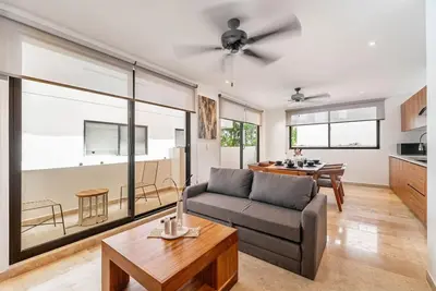 Image de Lux 2 Bd w/ Balcony + Rooftop Pool | Aldea Zama