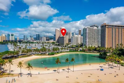 Image de *Newly Renovated Oceanfront Waikiki- Ilikai Marina