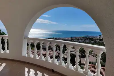 Image de Villa with stunning sea view, private pool and garden