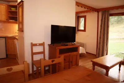 Image de Centre station, piscine, sauna, balcon, télévision, 40m², Les Orres