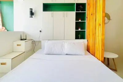 Relaxing Studio with Balcony and Pool Access