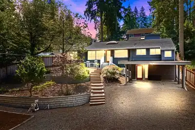 Enchanting home in the trees