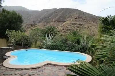 Image de Vivelorural : maison à Risco de Agaete avec piscine