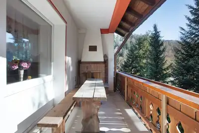 Appartement 'Ferienwohnung' avec terrasse partagée, jardin partagé et Wi-Fi