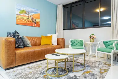 Image de Cozy-2 bedroom apartment in Windhoek Central, WiFi, fitness room, swimming pool
