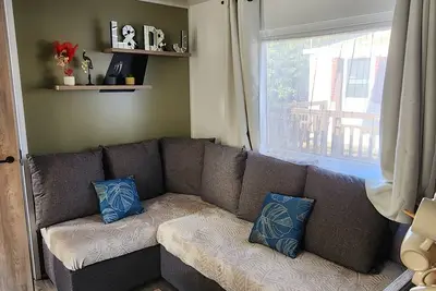 Image de Le Mobil-home de Leon climatise de 40m2 à Valras Plage dans 1 camping 4 etoiles