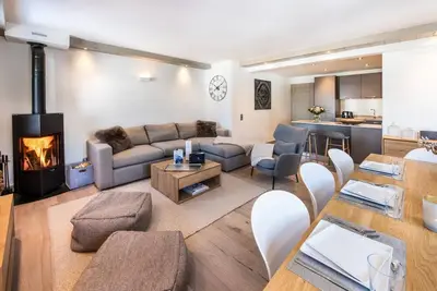 Image de Wifi, à 150m des pistes de ski, 2ème étage, vue panoramique/montagne, sauna, terrasse, balcon