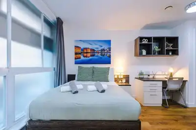 Image de Appartement-Budget-Sdb privée avec douche-Double Room