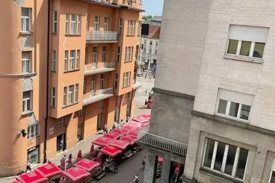 Image de View of the main square Dolac1 Apartment A1 Zagreb Center