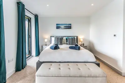 Maison-Moderne-Salle de bain privée séparée-Vue sur Mer de côté-Sea Shells