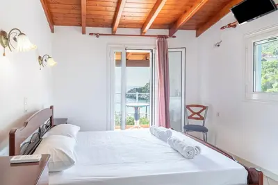 Image de Studio Appartement 'Alex Bar Apartment 12' avec vue sur la mer, Wi-Fi et climatisation