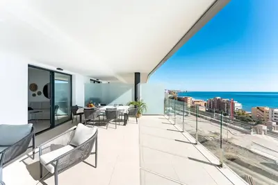 Image de Appartement 'Seaviews Reserve Higueron' avec vue sur la mer, Wi-Fi et climatisation