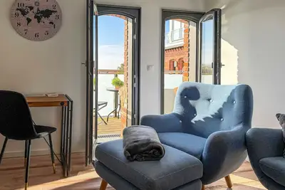 Image de Speicherresidenz App. 4. 10 Harbor lights - Speicherresidenz App. 4. 10 - south side