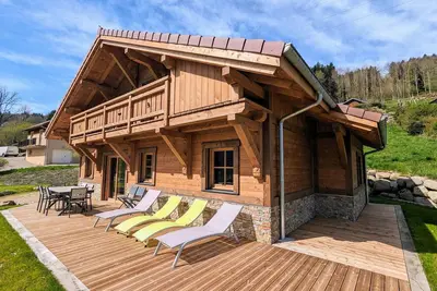 Image de Chalet au cœur des Vosges avec sauna, terrasse et connexion Wifi