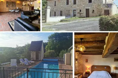 Image de Bastide rénovée avec piscine privée en Berry, sauna, proche voie verte