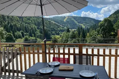 Image de Appartement moderne à La Bresse, 2 chambres, accès Pmr