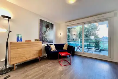 Image de Joli appartement calme de 40 m2 avec terrasse dans une résidence récente à deux pas de Monaco
