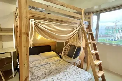 Stylish Studio at Avida Towers Atria – Access to Pool