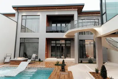 Image de Luxury Villa Corner Garden WiFi, Ac, Pool, 4 bedrooms in Bostanlik, Uzbekistan