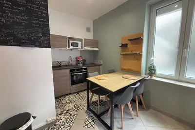 Magnifique T3 climatisé avec jardin à 5mn à pied centre ville et télécabines