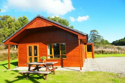 Image de Divach Lodge @ Lochletter Lodges. A 3 bedroom lodges in beautiful Glen Urquhart.