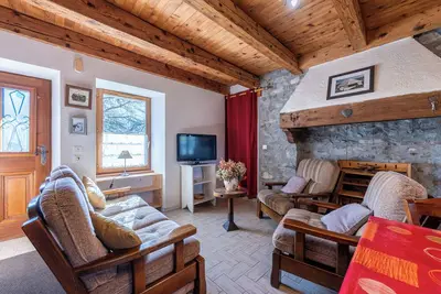 Image de Maison \"La Belle Étoile\" avec vue sur la montagne et jardin partagé