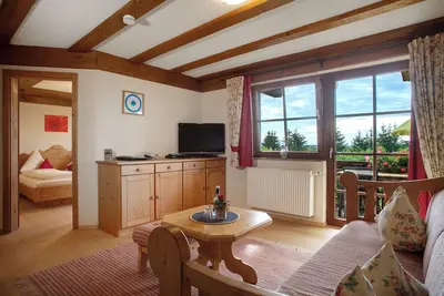 Image de Chambre 'Suite' avec vue sur les montagnes, jardin partagé et Wi-Fi