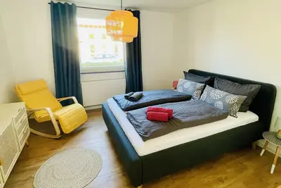 Image de Appartement 'Kreativer Rückzugsort In Schlitz' avec jardin partagé et Wi-Fi