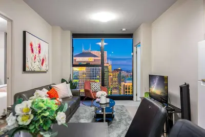 Image de Skyline View Chic 2b2b Highrise Building with Carpark