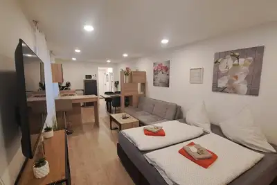 Image de Apartment kitchen, Wlan, Smart Tv, modern, 1 double bed in Roding