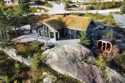 Image de Wellness hut with panoramic view and home gym
