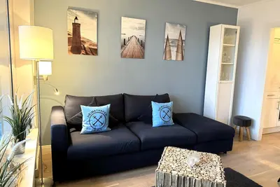 Image de Modern and central 2-room apartment with balcony, Wlan.