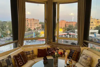 Gueliz Exceptionnel Penthouse à Marrakech avec jacuzzi privè