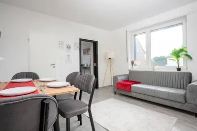 Image de Serviceroom24 - Apartment 3 in Herten Wlan - Smart-Tv - 24-7 check-in and kitchen