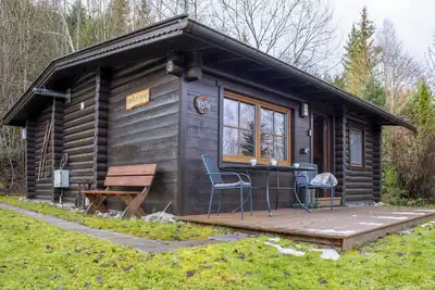 Image de Chalet en bois indépendant avec vue panoramique