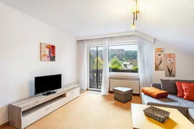 Image de Haus Erika – Appartement 4 avec Wi-Fi, balcons et jardin commun près du Skywalk