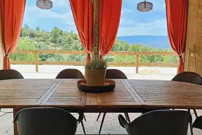 Image de Peaceful mountain cottage with pool and amazing views close to the village