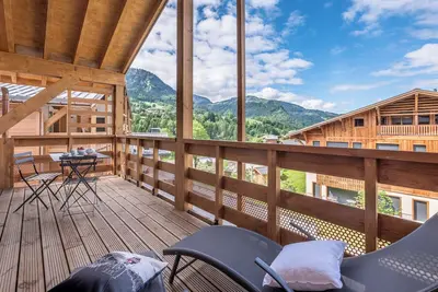 Image de Charming 3-bedroom apartment, WiFi in beautiful residence Megève