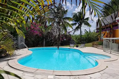 Image de Studio Gwadamango, 150m de la plage (surf), piscine