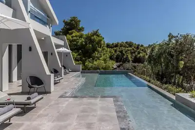 Image de Wonderful Kranidi Villa | Villa Dolce Azzurra | Private Pool | Exercising Equipment | Outdoor Kitchen & Bbq | Modern Furnishing | Porto Heli