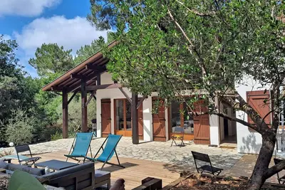 Image de Belle maison landaise rénovée au pied du lac Nord de Biscarrosse