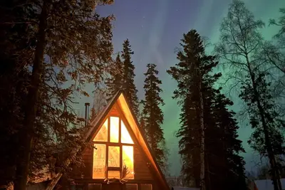 Image de Chalet-Signature-Salle de bain privée-Vue sur le bois-Residential Escape