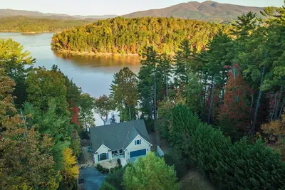 Sunset Haven on Lake James | Private Dock, Fire Pit & Game Room!