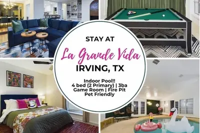 Image de La Grande Vida: Luxe 4b w\/ Indoor Pool & Game Room 15 Minutes to Airport