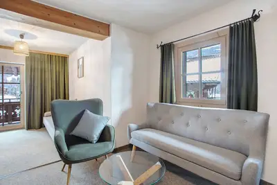 Image de Chambre 'Fuchswirt 07 - Doppelzimmer' avec vue sur la montagne, jardin partagé et Wi-Fi